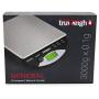 Truweigh General Compact Bench Scale - (3000g X 0.1g - Black) - Digital Kitchen Scale - Shipping Scale - Large Kitchen Scale - Digital Postal Scale - Large Food Scale - Professional Digital Scale