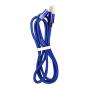 Smartphone Magnetic Charger Cable 3 in 1 Blue 3.3ft