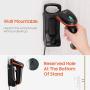 Tera 2D Barcode Scanner with Adjustable Folding Stand and Charging Cradle, Wall Mountable 2.4G Wireless & USB 2.0 Wired QR Bar Code Reader with Vibration Alert