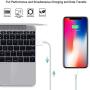 [Apple MFi Certified] iPhone Charger, Veetone 2Pack 3FT Lightning to USB Fast Charging Data Sync Transfer Cord with 2Pack USB Wall Charger Travel Plug Compatible for iPhone 12/12 Pro/11/XS/XR/X 8/iPad