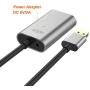 WEme USB 3.0 Active Extension Cable, 32 Feet 10 Meter USB 3.0 Extender Cord for Oculus VR, Xbox 360 Kinect, PlayStation with 5V2A Power Adapter, Aluminum