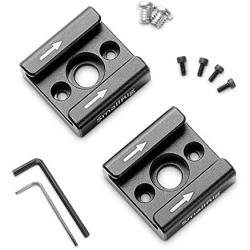 SMALLRIG Cold Shoe Mount Adapter Bracket Hot Shoe with 1/4'' Thread for Camera Cage Flash LED Moniter, Pack of 2-2060