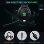 Karvipark H-10 Gaming Headset for Xbox One/PS4/PS5/PC/Nintendo Switch|Noise Cancelling,Bass Surround Sound,Over Ear,3.5mm Stereo Wired Headphones with Mic for Clear Chat