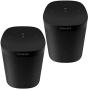 Two Room Set Sonos One SL - The Powerful Microphone-Free Speaker for Music and More - Black