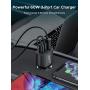 USB C Car Charger 60W & USB C Charger 65W for MacBook Pro, iPad Pro, iPhone 12, Nintendo Switch, Pixel, etc