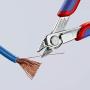 KNIPEX - 78 13 125 Tools - Electronics Super-Knips, INOX Steel, Multi-Component (7813125), 5-Inch with Lead Catcher