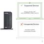 Plugable USB 3.0 and USB-C Dual 4K Display Docking Station with DisplayPort and HDMI for Windows and Mac (Dual 4K DisplayPort & HDMI, Gigabit Ethernet, Audio, 6 USB Ports) Vertical