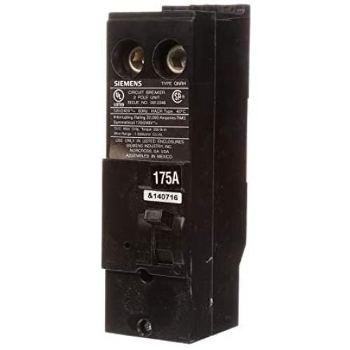 Siemens QN2175RH 175A Double Pole 120/240-Volt 22K type QNRH Circuit Breaker