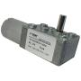 BEMONOC High Torque Dc 12v Low Speed 2RPM Reversible Worm Gear Motor of Miniature Metal Motor with Shaft 6mm