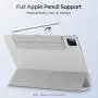 ESR Rebound Magnetic Smart Case for iPad Pro 12.9'' 2020 & 2018, Convenient Magnetic Attachment [Supports Pencil Pairing & Charging] Smart Case Cover, Auto Sleep/Wake Trifold Stand Case - Gray