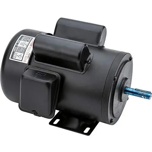 Grizzly Industrial H5381 - Motor 1-1/2 HP Single-Phase 1725 RPM TEFC 110V/220V