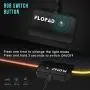Large RGB Gaming Mouse Pad - 14 Light Modes Extended Computer Keyboard Mat with Durable Stitched Edges and Non-Slip Rubber Base, High-Performance Mouse Pad Optimized for Gamer 31.5X 11.8in