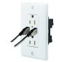 Hubbell Wiring Systems USB15X2W USB Receptacle