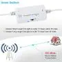 TV Antenna - Amplified HD Digital Indoor TV Antenna Long 230 Miles Range HDTV Antenna - 17ft Coax Cable Amplifier Antenna for 1080P 4K HD Local Channels - Support All Television