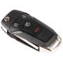 cciyu X 1 Flip Key Fob with Key Blade 4 buttons Replacement for 13 14 15 16 for F ord Fusion Series with FCC N5F-A08TAA