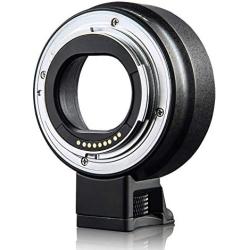 Lens Adapter EF-EOS M Auto-Focus Lens Converter Ring for Canon EF/EF-S Lens to Canon EOS-M (EF-M Mount) Mirrorless Camera EOS M1 M2 M3 M5 M6 M10 M50 M100