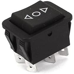 uxcell Car On/Off/On Momentary Power Window Rocker Switch
