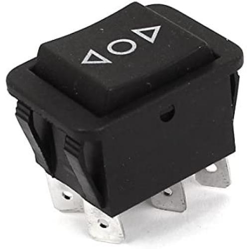 uxcell Car On/Off/On Momentary Power Window Rocker Switch