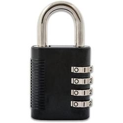 FJM Security SX-575 Combination Padlock with Key Override and Code Discovery, Pack of 25 with 2 Keys