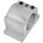 52/65mm Spindle Motor Bracket Cast Aluminium Mount Spindle Clamp Bracket for 3D printing CNC Engraving Millng Machine (65mm)