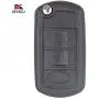 Keyecu Replacement Modified Flip Remote Car Key Fob 3 Button 315/433MHz ID44 for Range Rover Sport 2002-2006 FCC ID:LX8FZV