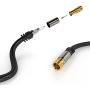 KabelDirekt – Digital Coaxial Audio Video Cable (75 feet) Satellite Cable Connectors – Coax Male F Connector Pin – Coax Cables for Satellite Television – Pro Series