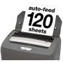 BOXIS AutoShred 120-Sheet Auto Feed Microcut Paper Shredder (AF120)