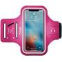 TRIBE Water Resistant Cell Phone Armband Case for iPhone 11, 11 Pro, 11 Pro Max, X, Xs, Xs Max, Xr, 8, 7, 6, Plus Sizes, Galaxy S10, S9, S8, S7, Plus Sizes and More! Adjustable Elastic Band & Key Slot