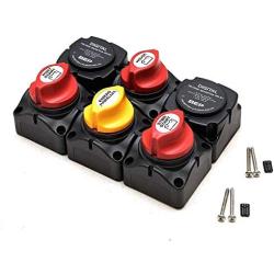 BEP Battery Distribution Cluster for Twin Outboard Engine with Three Battery Banks