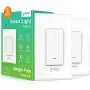 Smart Light Switch, Gosund 2.4Ghz WiFi Switch Works with Alexa, Google Assistant, Remote Control/Voice Control and Schedule, Neutral Wire Required, Single-Pole, No Hub Required, (2 Pack)