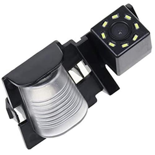 Rear View Back Up Reverse Parking Camera in License Plate Lighting Night Version (NTSC) for JK JKU Wrangler Sahara/Willys YJ/TJ/JK / J8 Wrangler Rubicon/Sahara/Unlimited (backup camera)