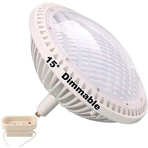 BAOMING PAR64 LED Bulb Replace Traditional 500w PAR64 15° 40W DIMMABLE Warm White 2700~3000K 120V GX16D