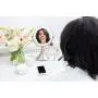 iHome All-in-One, 7X Magnify, 9'' 2-Sided LED Bluetooth Audio, Phone Charging Makeup Mirror, Bright LED Light Up Mirror, Natural Light, Double-Sided Vanity Mirror, Hands-Free Speakerphone