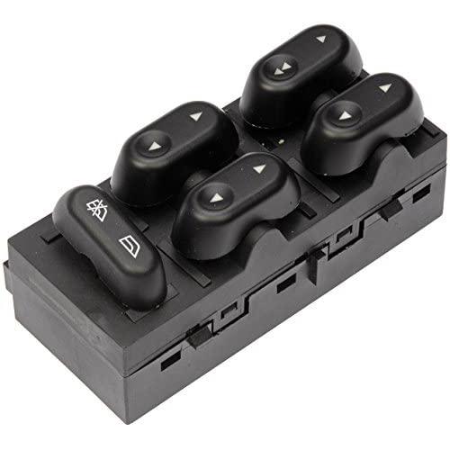 Dorman 901-339 Front Driver Side Door Window Switch for Select Ford/Lincoln/Mercury Models, Black