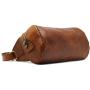 Floto Roma Leather Shoulder Sling Messenger Bag (Tobacco Brown)