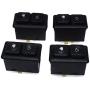 NEW 4Pcs POWER Window Switch Control 5 Pins For BMW E30 3 Series E30 61311381205
