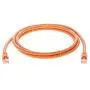 InstallerParts Ethernet Cable CAT6A Cable UTP Booted 75 FT - Orange - Professional Series - 10Gigabit/Sec Network/High Speed Internet Cable, 550MHZ