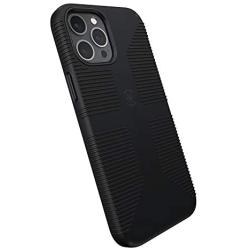 Speck Products CandyShell Pro Grip iPhone 12 Pro Max Case, Black/Black (137609-1050)