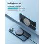 RAVPower Magnetic Wireless Charger iPhone 12 Charger【Mini Type C PD Adapter Included】 Fast Wireless Charging Pad Compatible with MagSaf-e Stand iPhone 12 Pro Max/Mini/AirPods Pro