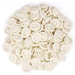 (Approx. 130 PCS) Latex Finger Cots, Disposable Medium Fingertips Protector Finger Covers for Electronic Repair