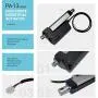 PROGRESSIVE AUTOMATIONS 12V High Force (3000 lbs. 40 in.) Linear Electric Actuator IP 66 Protection for Industrial, Machinery Usage. Brushed DC Electric Motor & Stainless-Steel Stroke. PA-13-40-3000