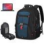 Laptop Backpack 18.4 Inch Waterproof Extra Large TSA Travel Backpack Anti Theft College School Business Mens Backpacks with USB Charging Port 17.3 Gaming Computer Backpack for Women Men Blue