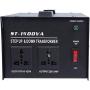 ZooTek 1500W Voltage Converter Transformer Heavy Duty Step Up/Down- 110 / 220V- Circuit Breaker Protection