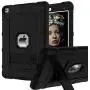 iPad 6th Generation Cases, iPad Case, iPad 9.7 Inch Case, Hybrid Shockproof Rugged Drop Protection Cover Built with Kickstand for iPad 9.7 inch A1893 / A1954 / A1822 / A1823 (Black)