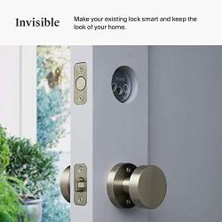Level Bolt, The Invisible Smart Lock. Bluetooth Deadbolt, Keyless Entry, Smartphone Access, Sharing, and Simple Installation