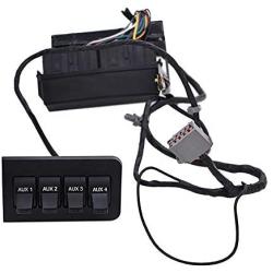 labwork Auxiliary Dash Upfitter Switch with Harness Assembly AL3Z13D730AA SW-6760 Fit for 2011-2016 Ford Super Duty F250 350 450 550