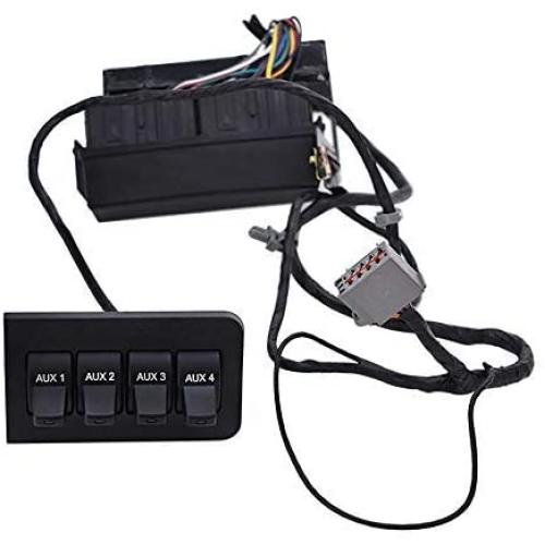 labwork Auxiliary Dash Upfitter Switch with Harness Assembly AL3Z13D730AA SW-6760 Fit for 2011-2016 Ford Super Duty F250 350 450 550