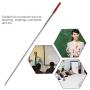 Telescopic Teachers Pointer,Teaching Pointer,Hand Pointer Extendable Telescopic Retractable Pointer Handheld Presenter Classroom Whiteboard Pointer, Extends to 39'' (red)