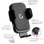 GAZE Wireless Car Charger Mount V2, Auto-Clamp 10W Qi Fast Charging, Air Vent Dash & Windshield Phone Holder Compatible iPhone Xs/Xs Max/XR/X/ 8/8 Plus, Samsung Galaxy S10 /S10+/S9 /S9+/S8 /S8+
