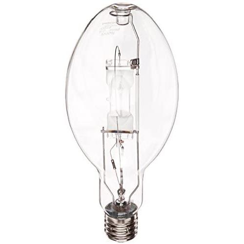 Satco S5833 4200K 400-Watt Clear Universal Mount Mogul Base ED27 Metal Halide Lamp